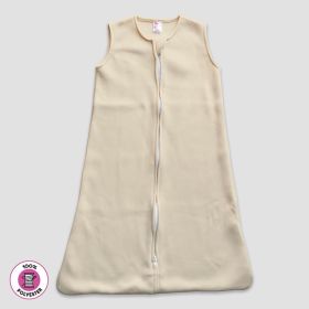 Baby Wearable Sleep Sack 100% Polyester Fleece Natural