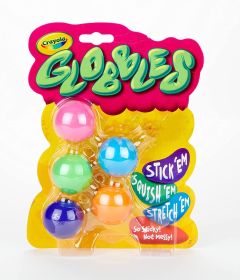 Best Globbles Fidget Toy;  Sticky Fidget Balls;  Squish Gift for Kids;  Assorted Colors;  5pcs Magic happy sticky ball 3pack globbles vent ball strong