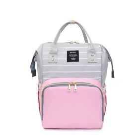 Diaper Bag Maternity Baby Nappy Diaper Backpack Nursing Handbag Travel Tote Shoulder Bags Stylish Stroller Straps Pink