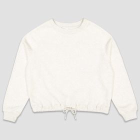 Ladies Boxy Fleece (Option: LAT Apparel Natural Heather L)