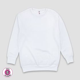 Adult Blank Sweatshirts (Option: Fleece  100% Polyester White XL)