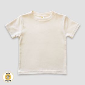 Youth Crew Neck T (Option: Shirts – Premium 100% Cotton Natural M)