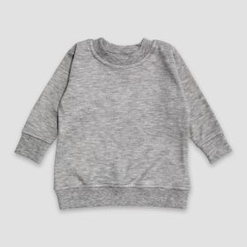 Baby Pullover T (Option: Shirts – Polyester Cotton Blend Heather Gray 612M)