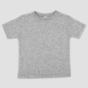 Luxe Youth Crew Neck T (Option: Shirts  65% Polyester 35% Cotton Blend Heather Gray XL)