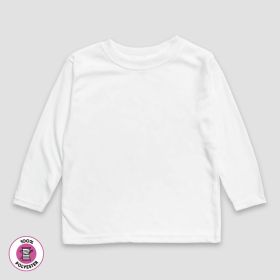 Youth Long Sleeve T (Option: shirt  Crew Neck  100% Polyester L)