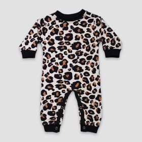 Baby One (Option: Piece Sleep N Play Long Sleeve Crew Neck – Leopard  Premium 100% Cotton 36M)