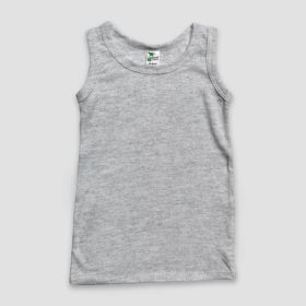 Luxe Youth Tank Tops (Option: 65% Polyester 35% Cotton Blend Heather Gray XS)