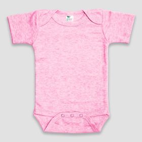 Luxe Baby One (Option: Piece Bodysuits  Polyester Cotton Blend Cotton Candy Pink 612M)
