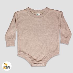 Baby Bubble Romper (Option: Polyester Cotton Blend Truffle 6)