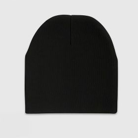 Fleece Baby Beanie Hats (Option: Black  100% Polyester)