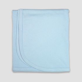 Baby Receiving Blankets (Option: Premium 100% Cotton Blue)