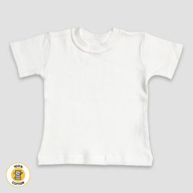 Baby Crew Neck T (Option: Shirts – Premium 100% Cotton White 1218M)