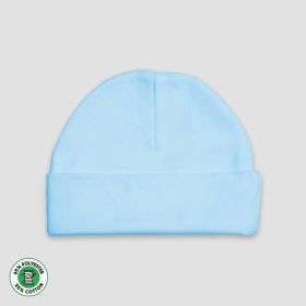 Baby Beanie Hats (Option: Polyester Cotton Blend Blue Newborn)