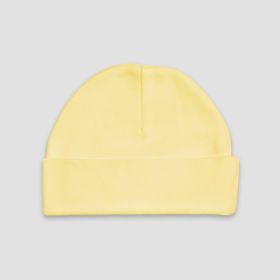 Baby Beanie Hats (Option: Polyester Cotton Blend Yellow 0)