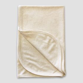 Luxe Baby Receiving Blankets (Option: PolyCotton Blend Oatmeal)