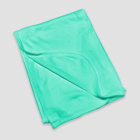 Baby Receiving Blankets (Option: PolyCotton Blend Mint)