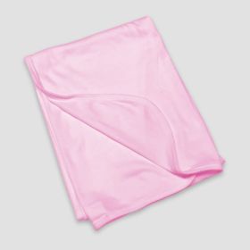 Baby Receiving Blankets (Option: PolyCotton Blend Pink)