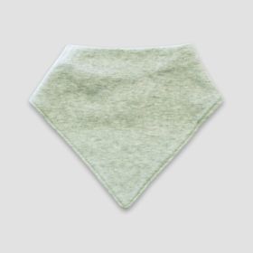 Luxe Baby Bandana Bibs – 2 (Option: ply  Polyester Cotton Blend Sage Heather)