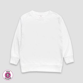 Youth Long Sleeve Pullover T (Option: shirts – 100% Polyester White L)