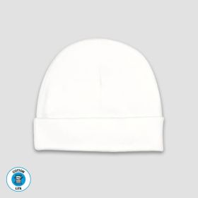 Baby Beanie Hats (Option: White  100% Cotton)