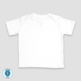 Baby Crew Neck T (Option: Shirts With Easy Tear Out Label – White – 100% Cotton 1218M)