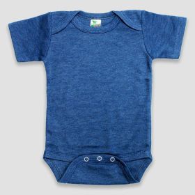 Luxe Baby One (Option: Piece Bodysuits  Polyester Cotton Blend Denim Heather 1218M)