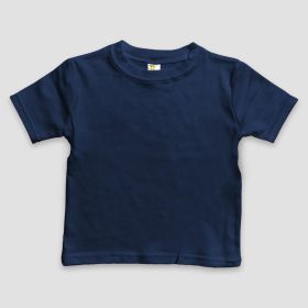 Toddler Crew Neck T (Option: Shirts – Premium 100% Cotton Navy 2T)