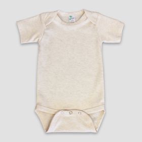 Luxe Baby One (Option: Piece Bodysuits  Polyester Cotton Blend Oatmeal 03M)