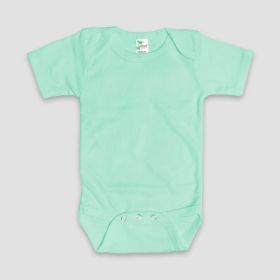 Baby One (Option: Piece Onesies Short Sleeve – Polyester Cotton Blend Mint 612M)