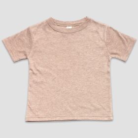 Luxe Youth Crew Neck T (Option: Shirts  65% Polyester 35% Cotton Blend Truffle XL)