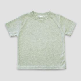 Luxe Baby Crew Neck T (Option: Shirts – Polyester Cotton Blend Sage Heather 36M)
