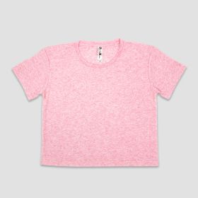 Women's Festival Crop Tops (Option: PolyesterCotton Blend  Neil & David Cotton Candy Pink M)
