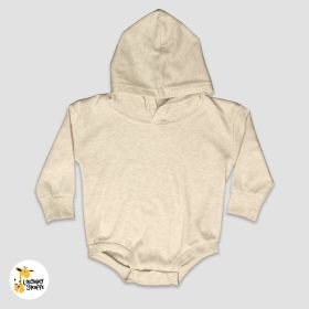 Luxe Long Sleeve Baby Hooded Bubble Rompers (Option: PolyesterCotton Blend 1218M)