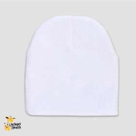Fleece Baby Beanie Hats (Option: 100% Polyester White)