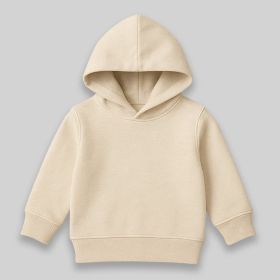 Toddler Fleece Hoodies (Option: 100% Polyester Natural 3T)