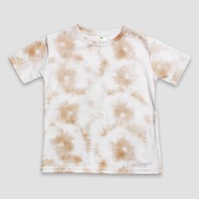 Youth Short Sleeve Crew Neck T (Option: Shirt – PigmentDyed – Polyester Cotton Latte XS)