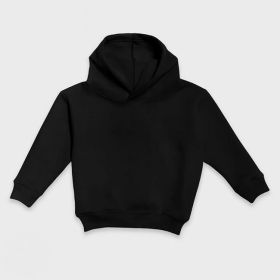 Toddler Fleece Hoodie Sweatshirts (Option: Black  100% Polyester 4T)